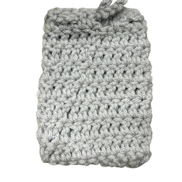 3/$18 Dashing Diva Gloss Gel Nail Strips(Black/Gold/Leopard) &Gray Crochet Bag - Picture 5 of 5